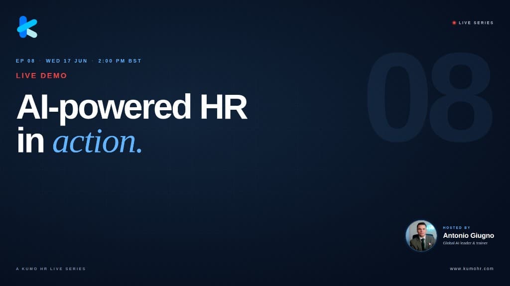 Kumo HR Live episode 08: AI-powered HR in action